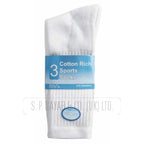 Men's Cotton Rich 3 Pair Pack Sport Socks