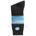 Men's Cotton Rich 3 Pair Pack Sport Socks